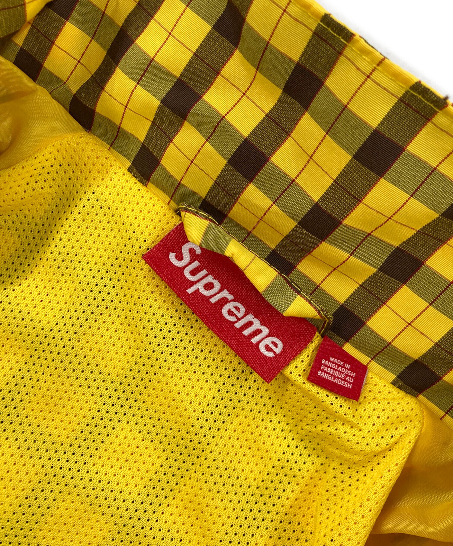 中古・古着通販】SUPREME (シュプリーム) Plaid Track Jacket