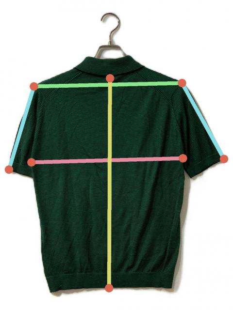 中古・古着通販】JOHN SMEDLEY (ジョンスメドレー) コットンボーダー