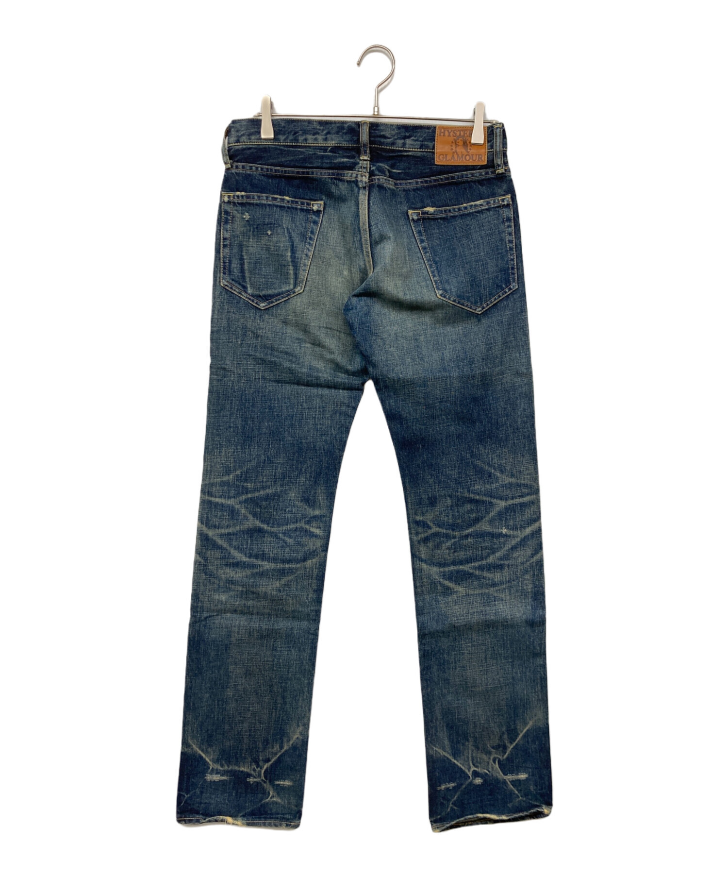 希少 ヒステリックグラマー スタッズポケット デニムパンツ 32 インディゴ 中古・古着通販】Hysteric Glamour (ヒステリックグラマー) ダメージ