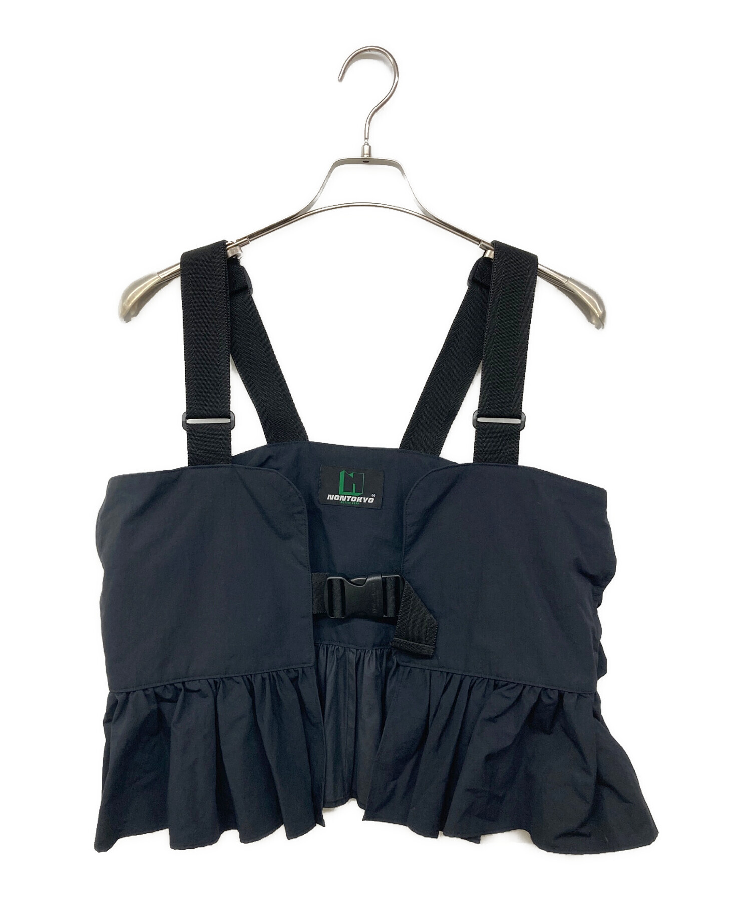 ノントーキョー　NONTOKYO FRILL FIELD VEST　BLACK NON TOKYO FRILL FIELD VEST ブラック 【公式通販】