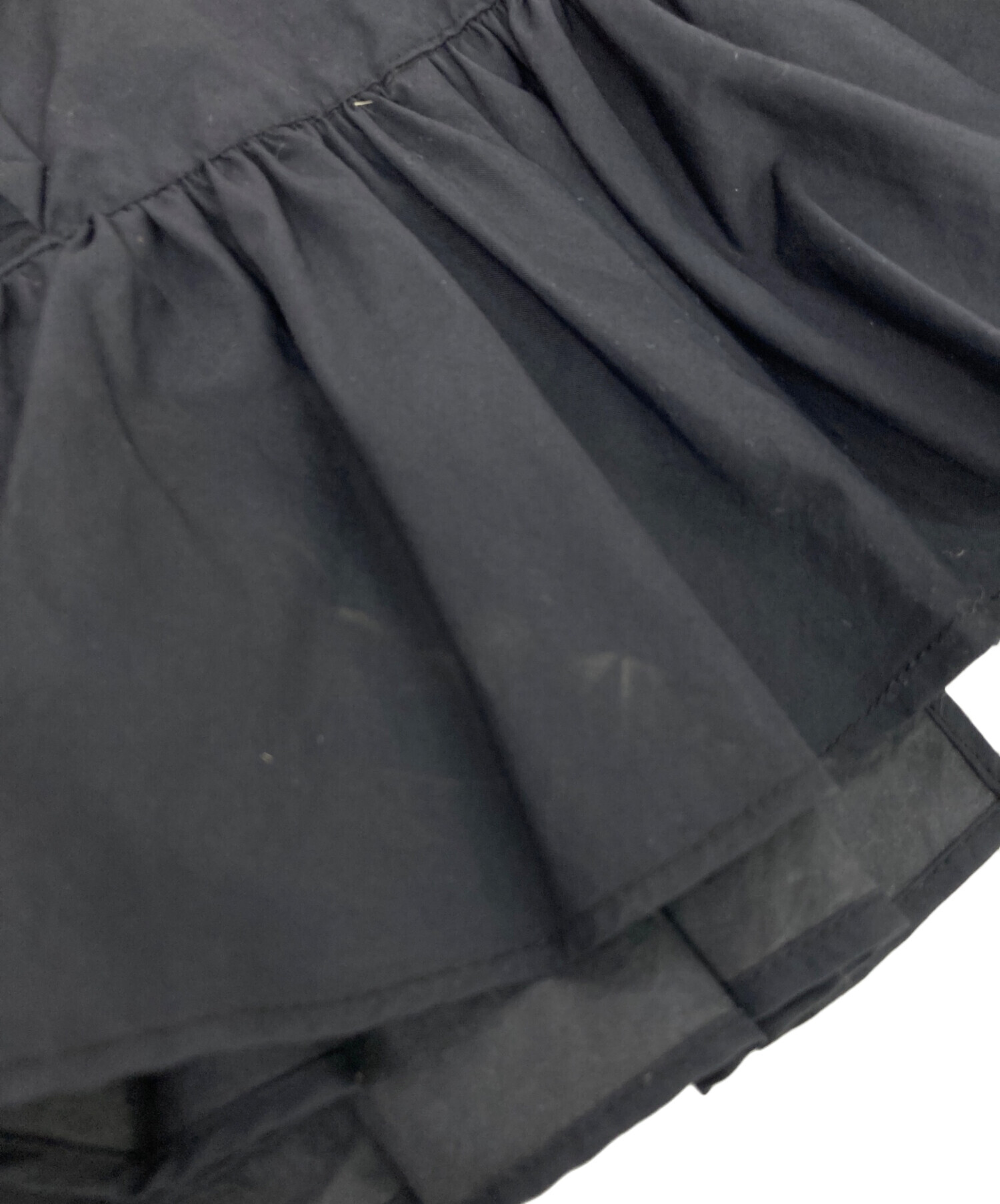 NON TOKYO FRILL FIELD VEST ブラック 【公式通販】