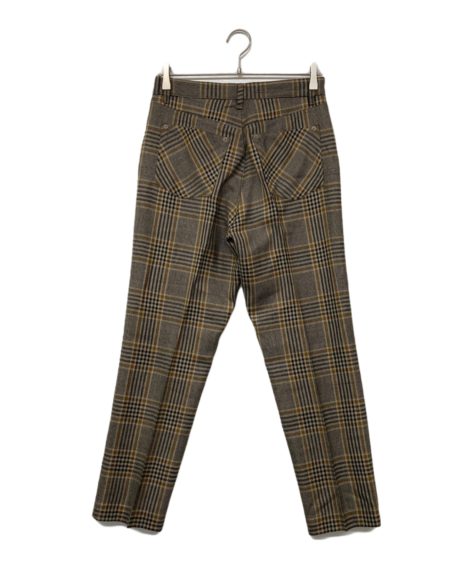 DRIESVANNOTEN ドリスヴァンノッテン 00年代 チェックマフラー 中古・古着通販】DRIES VAN NOTEN (ドリスヴァンノッテン) ウール