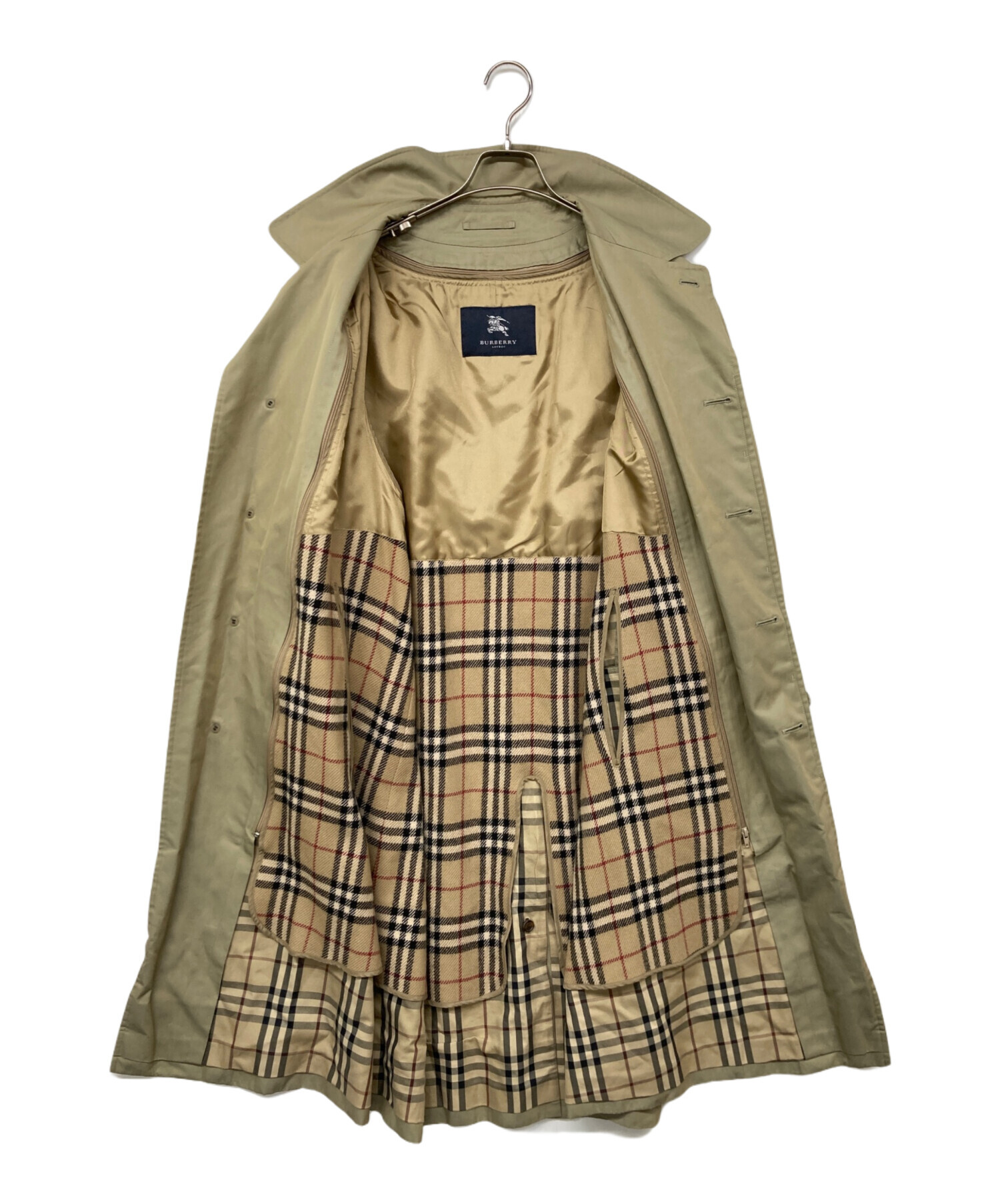 中古・古着通販】BURBERRY (バーバリー) 裏ノバチェックライナー付