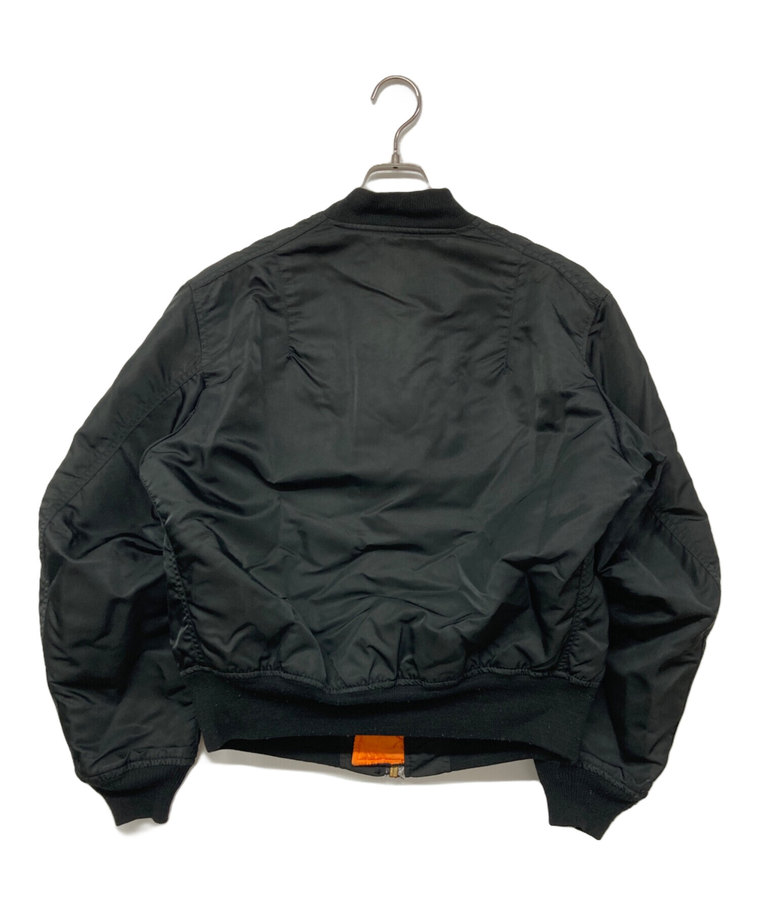 中古・古着通販】ALPHA (アルファ) 90`S MA-1ジャケット ブラック