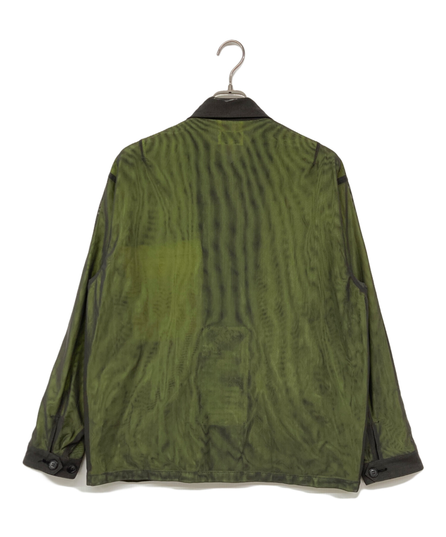 中古・古着通販】C.E (シーイー) LINED POWERNET ZIP JACKET オリーブ