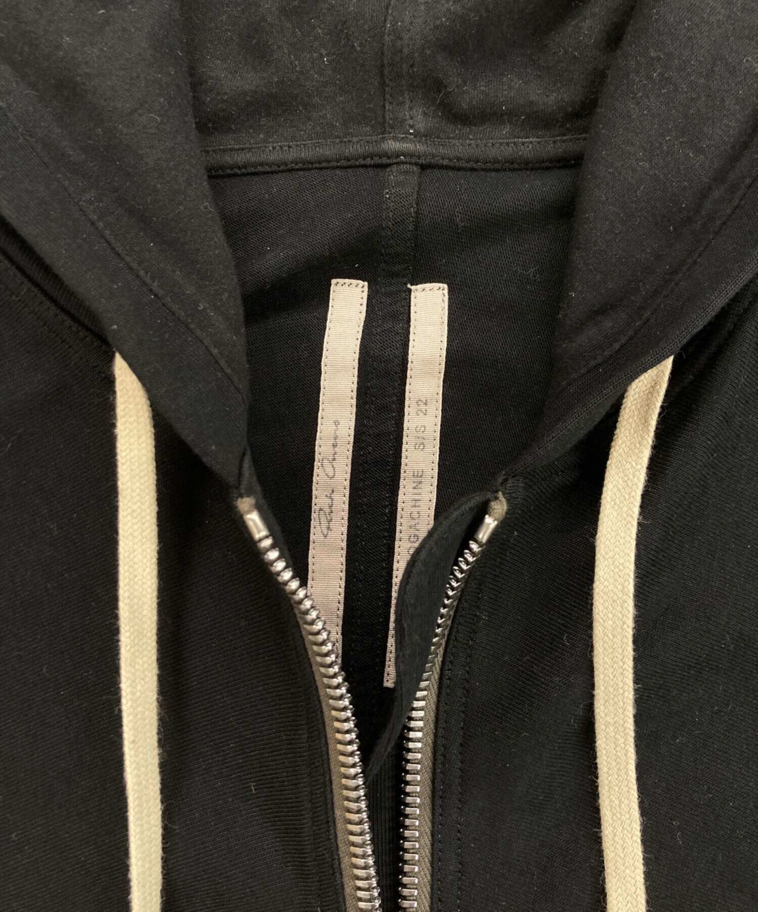 old Rick Owens シルクジップフーディージャケット 名作 初期 old Rick Owens シルクジップフーディージャケット 名作 old Rick