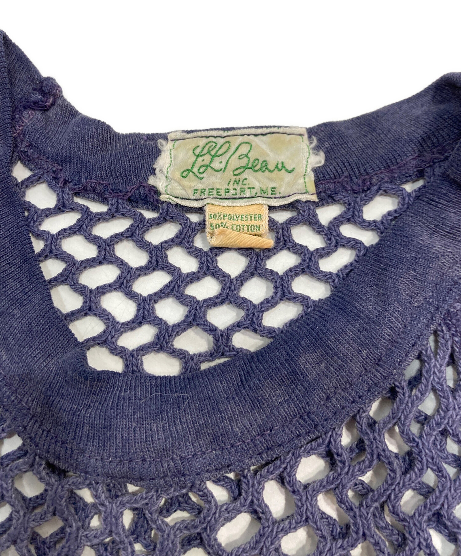 中古・古着通販】L.L.Bean (エルエルビーン) 60S コットンメッシュ 