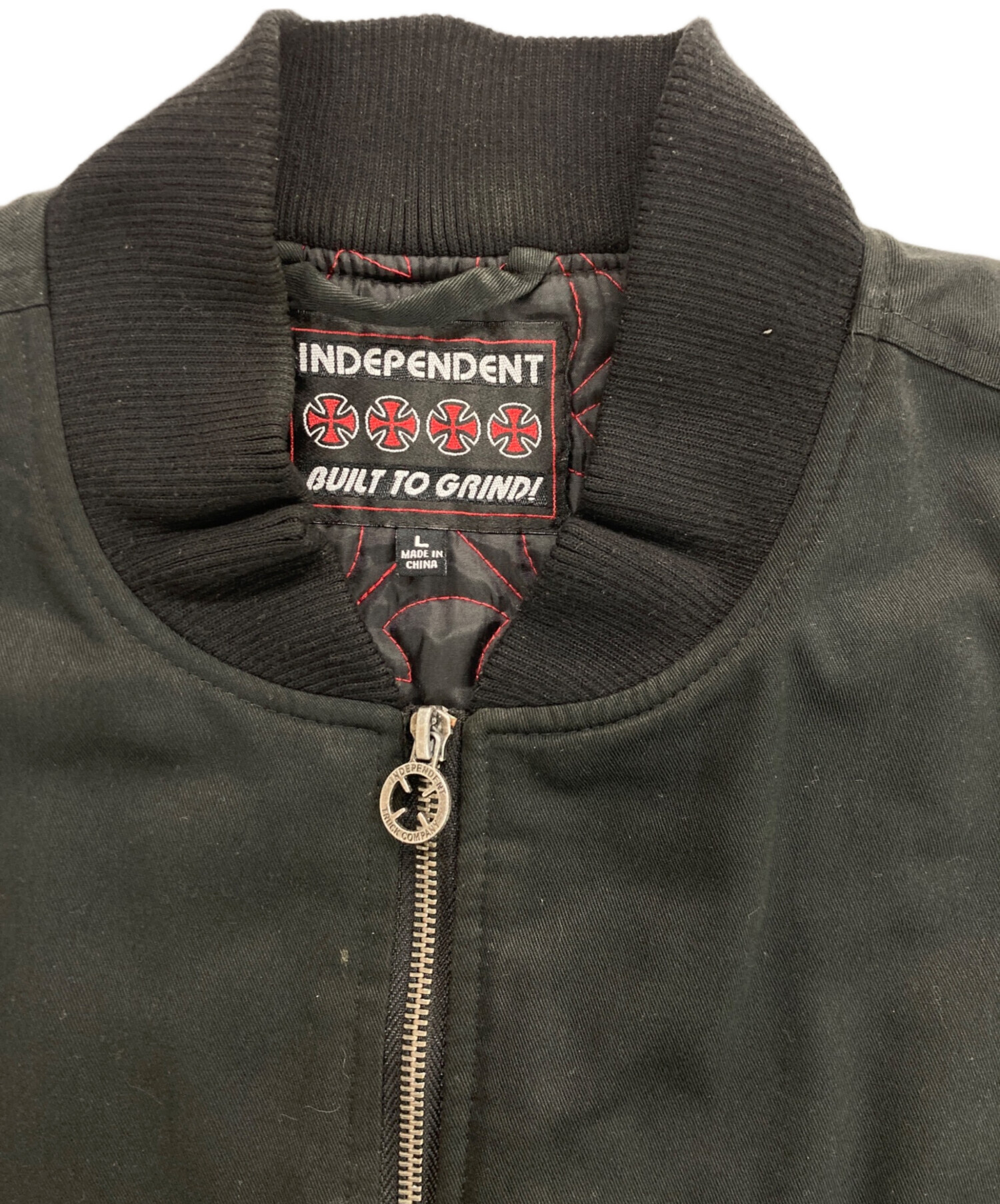 Independent 裏地アイアンクロス キルティング ワークベスト 黒 M Independent 裏地アイアンクロス キルティング ワークベスト 黒 Mの