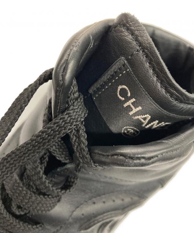 中古・古着通販】CHANEL (シャネル) レザーココマークスニーカー