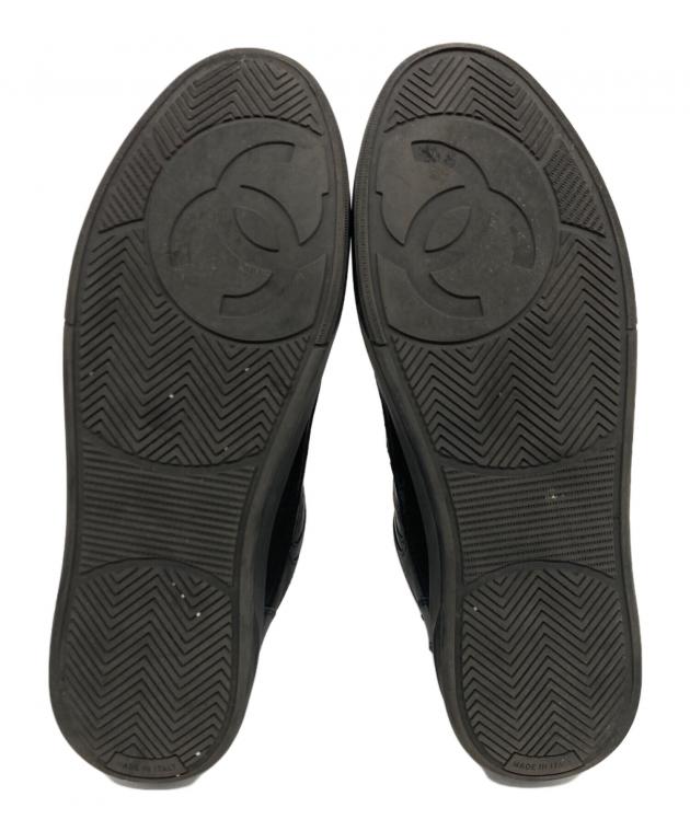 中古・古着通販】CHANEL (シャネル) レザーココマークスニーカー