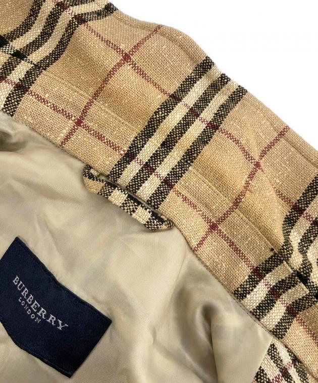中古・古着通販】BURBERRY LONDON (バーバリーロンドン) シルク混ノバ