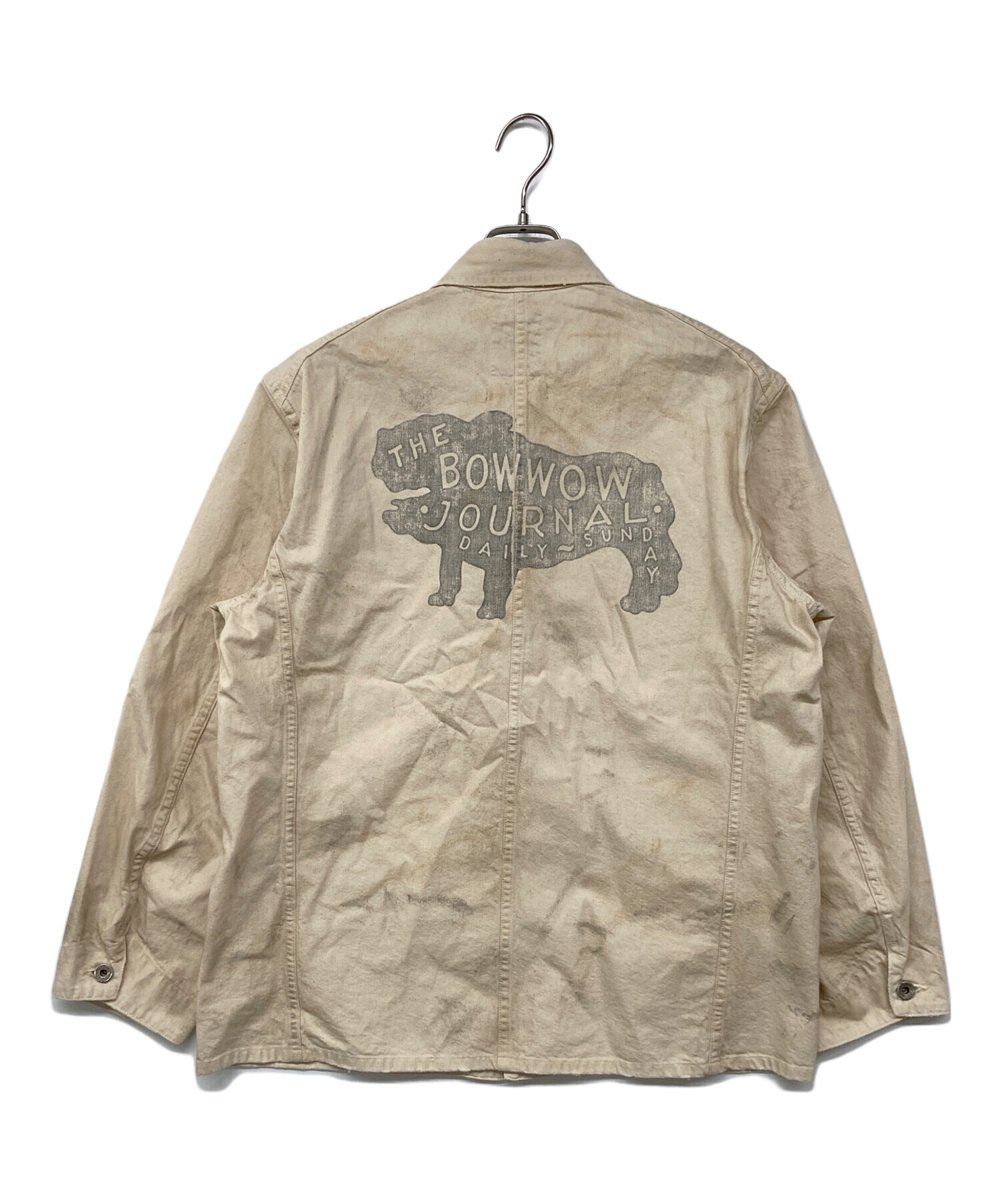 中古・古着通販】BOWWOW (バウワウ) THE BOW WOW JOURNAL CHORE COAT