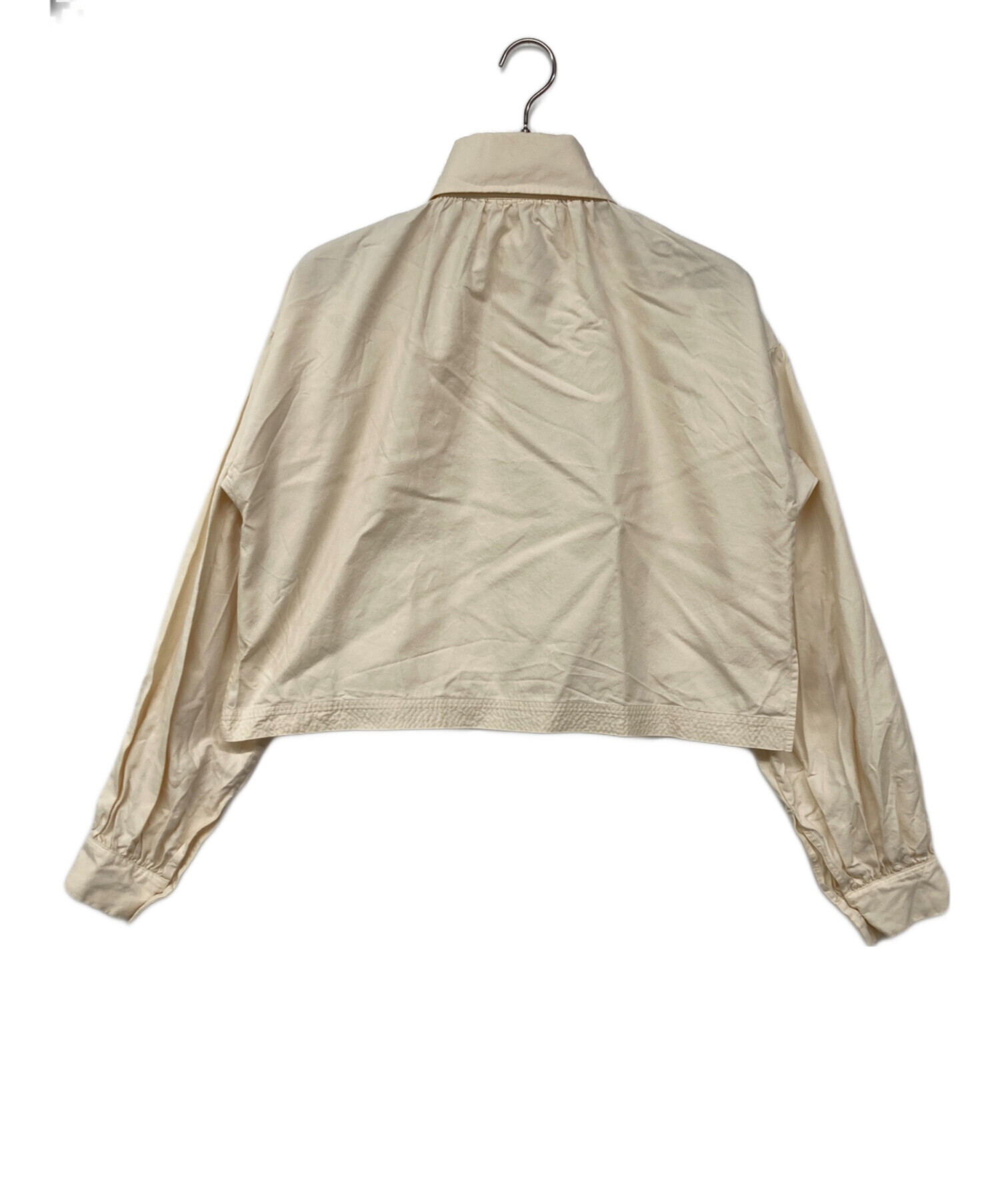 中古・古着通販】BACCA (バッカ) コットンシルク ショートブラウス 