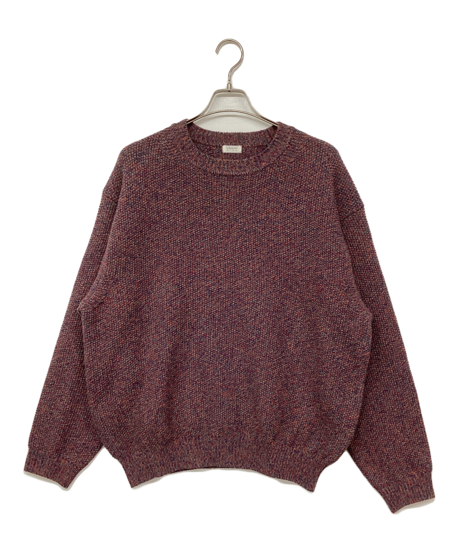 中古・古着通販】crepuscule (クレプスキュール) Wool Kanoko P/O