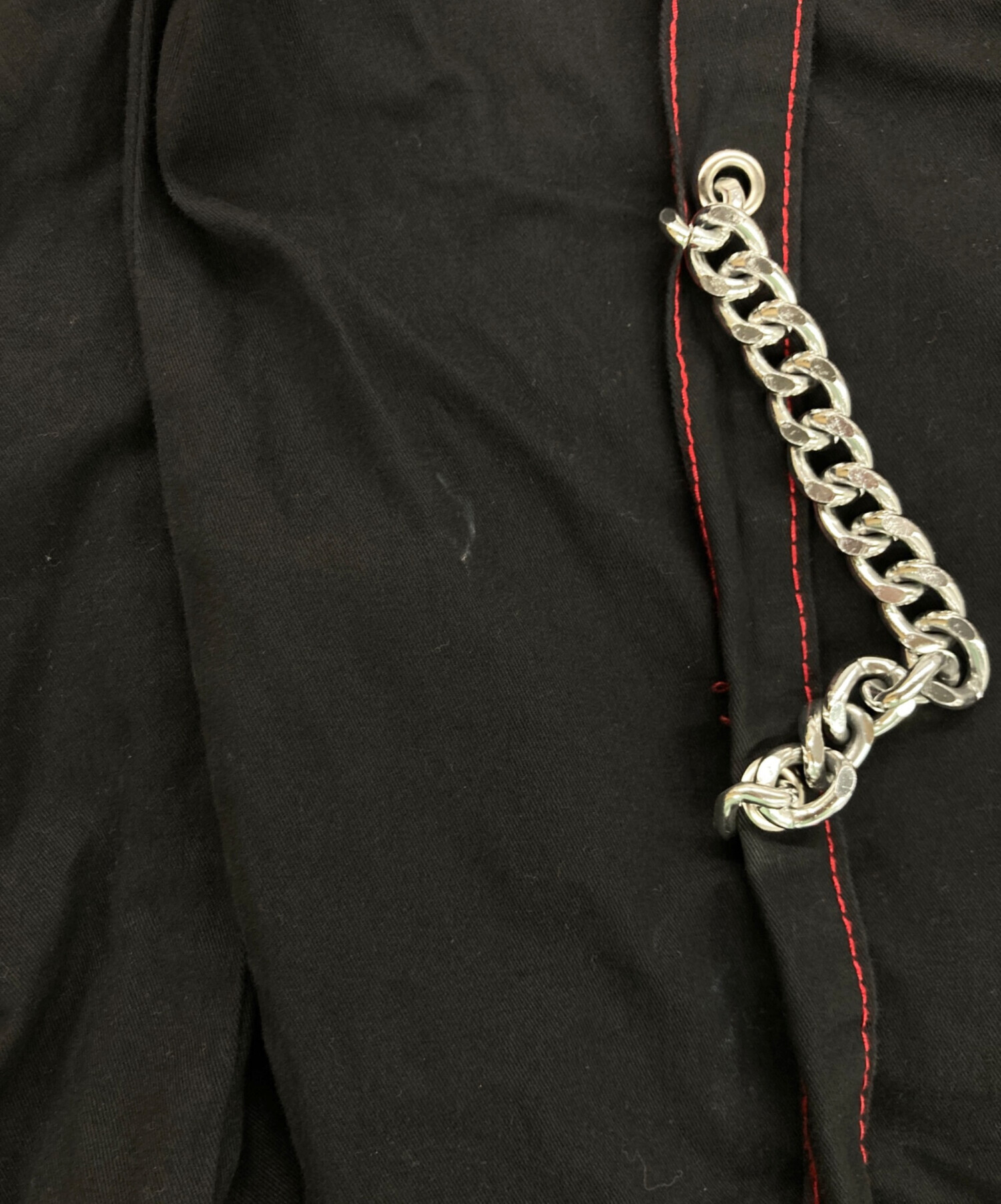 00s TRIPP NYC ボンテージパンツ ブラック レッド 中古・古着通販】TRIPP NYC (トリップニューヨークシティー) chain