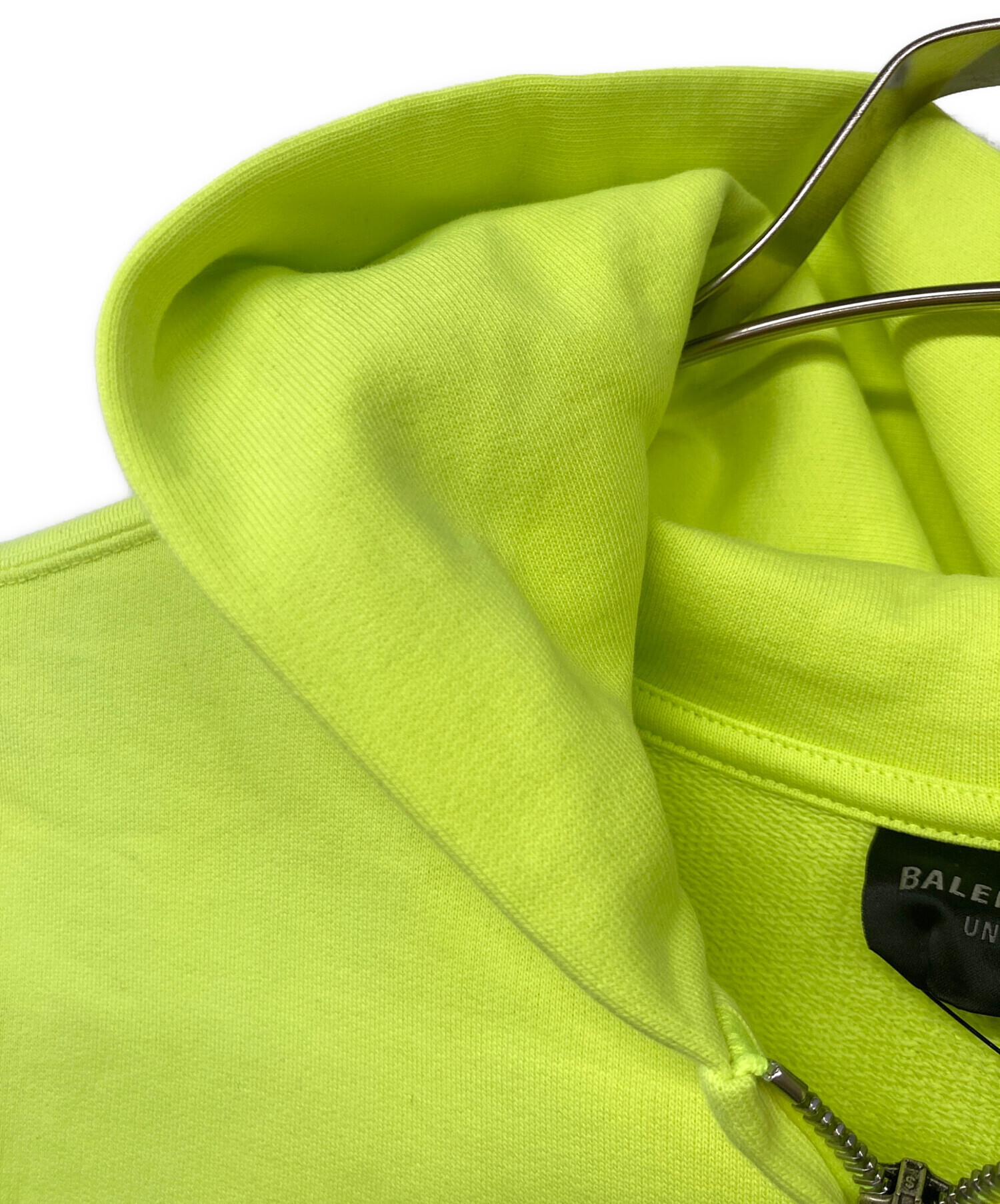 【新品 未使用】Balenciaga ロゴ入りフーディ サイズS 中古・古着通販】BALENCIAGA (バレンシアガ) Soccer Paris Zip-Hoodie