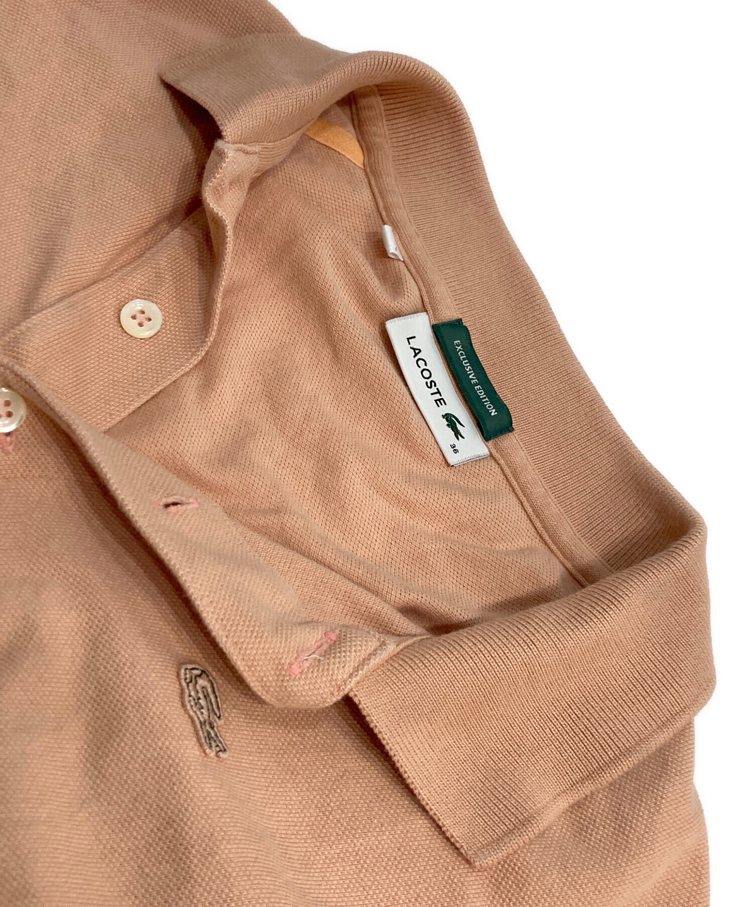 中古・古着通販】LACOSTE (ラコステ) IENA (イエナ) 別注 POLO SHIRTS