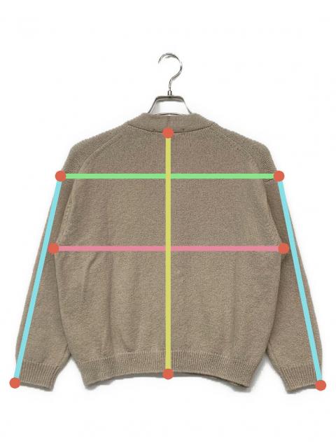 中古・古着通販】evam eva (エヴァムエヴァ) wool liliy cardigan