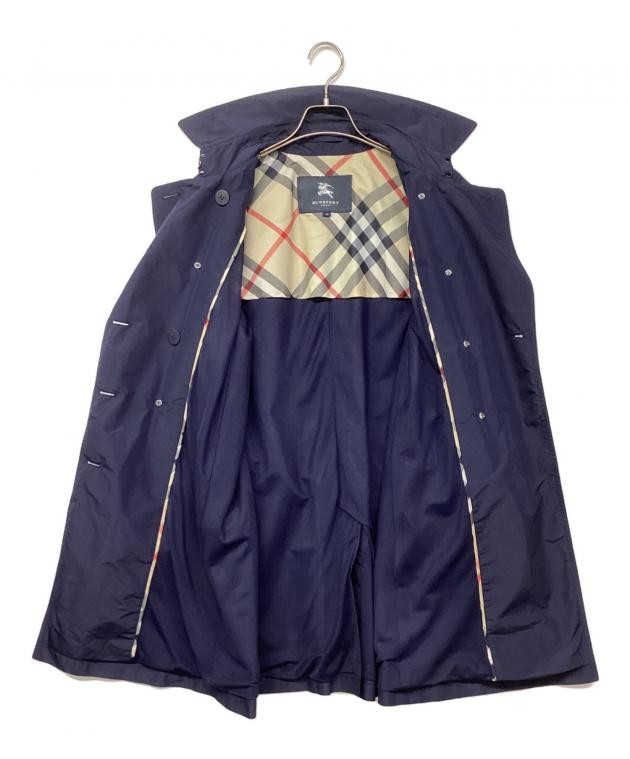 バーバーリコート 中古・古着通販】BURBERRY (バーバリー) トレンチコート ネイビー