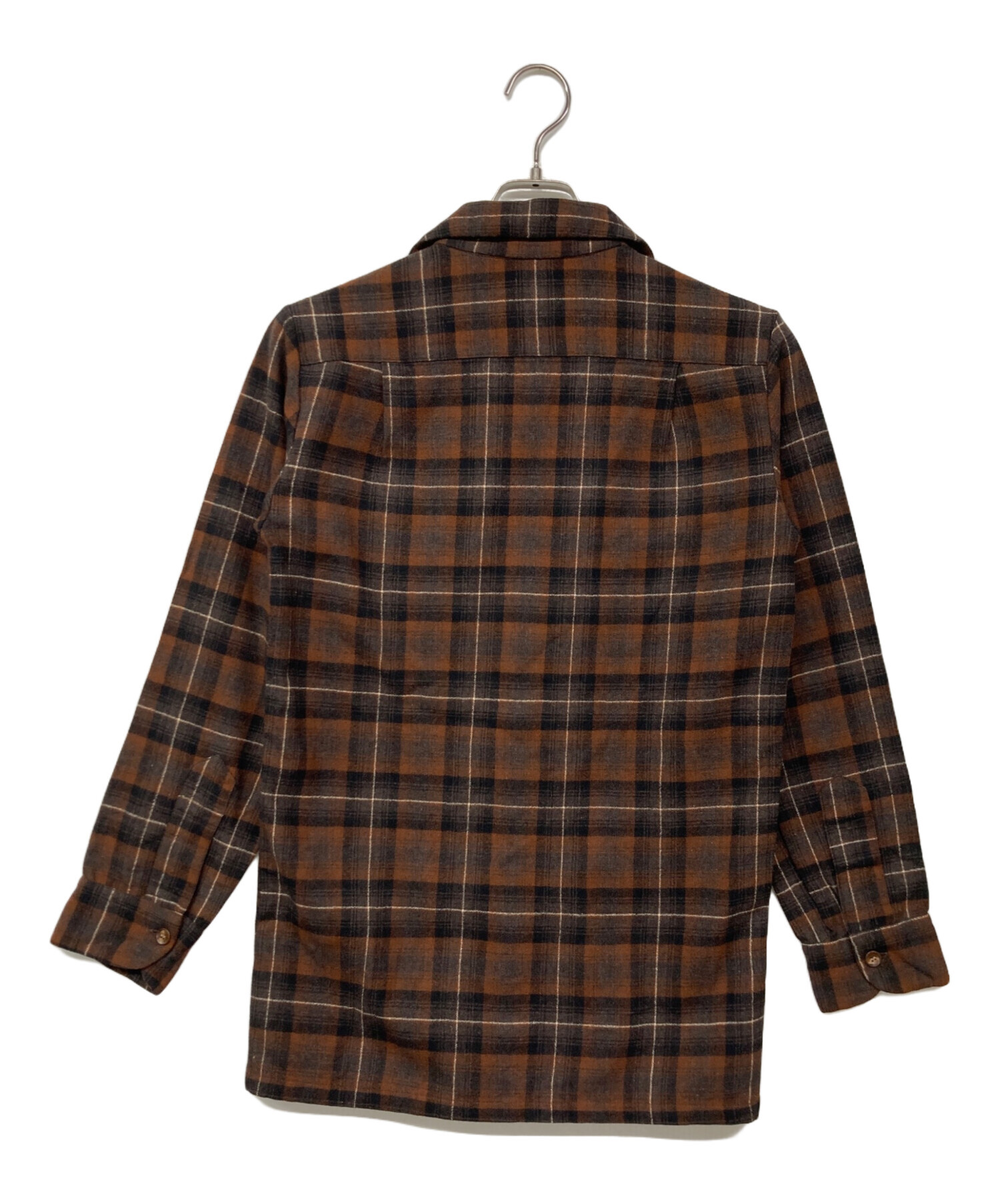 中古・古着通販】PENDLETON (ペンドルトン) 50`Sボードシャツ ブラウン
