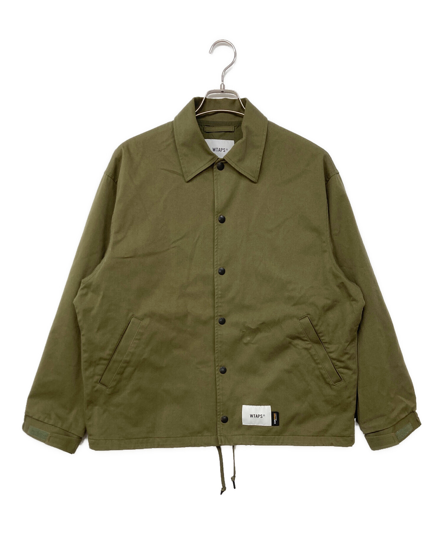 WTAPS 24SS CHIEF / JACKET Lサイズ (03) WTAPS（ダブルタップス） 24SS CHIEF/JACKET/CTRY.SATIN.LEAGUE