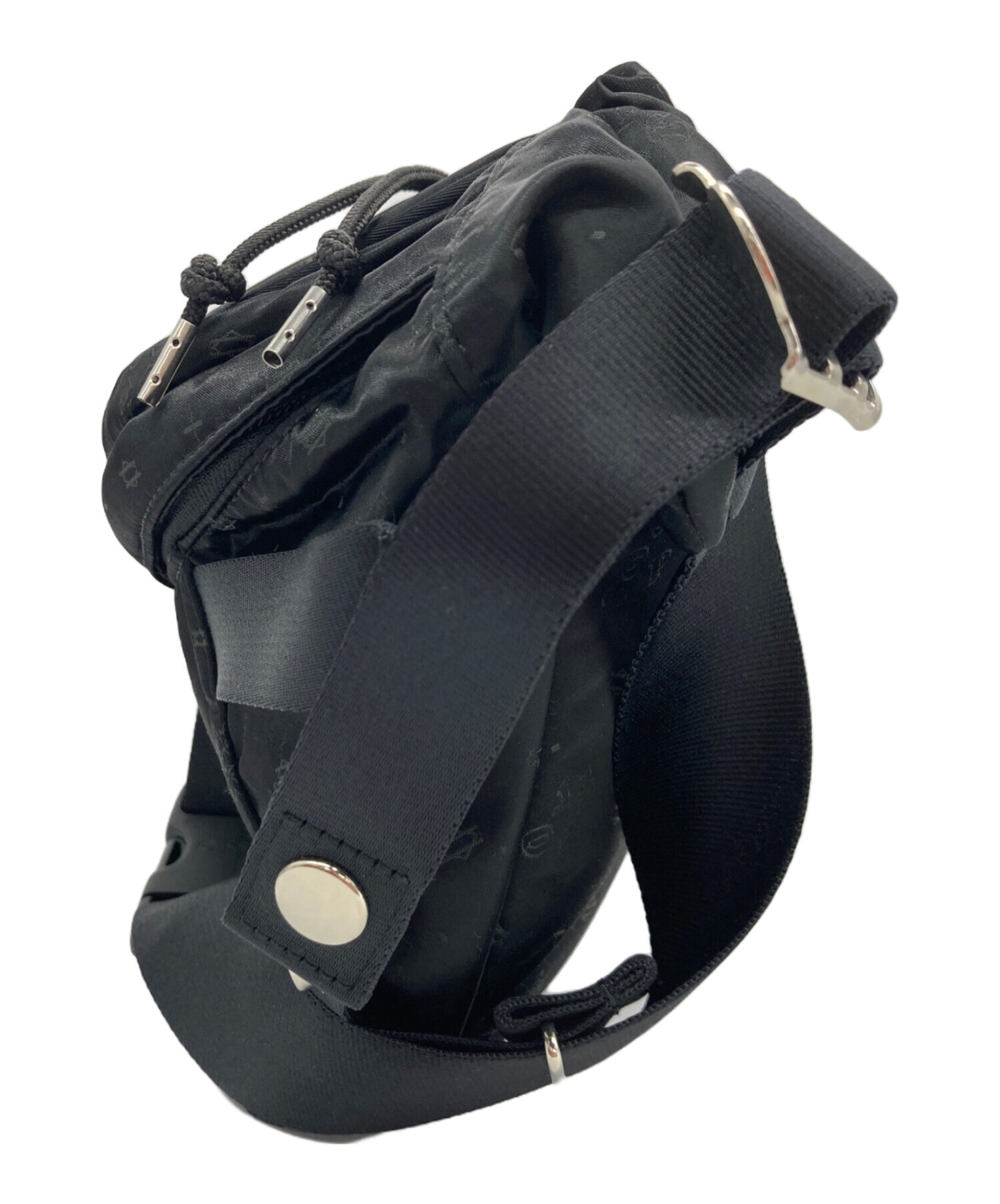 中古・古着通販】PORTER (ポーター) PORT MONOGRAM WAIST BAG ブラック