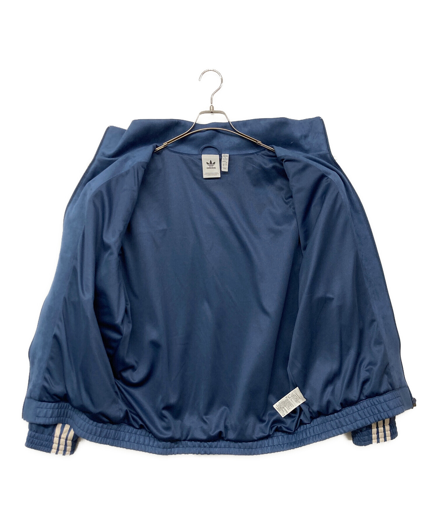 中古・古着通販】adidas (アディダス) チャイナトラックトップ ブルー