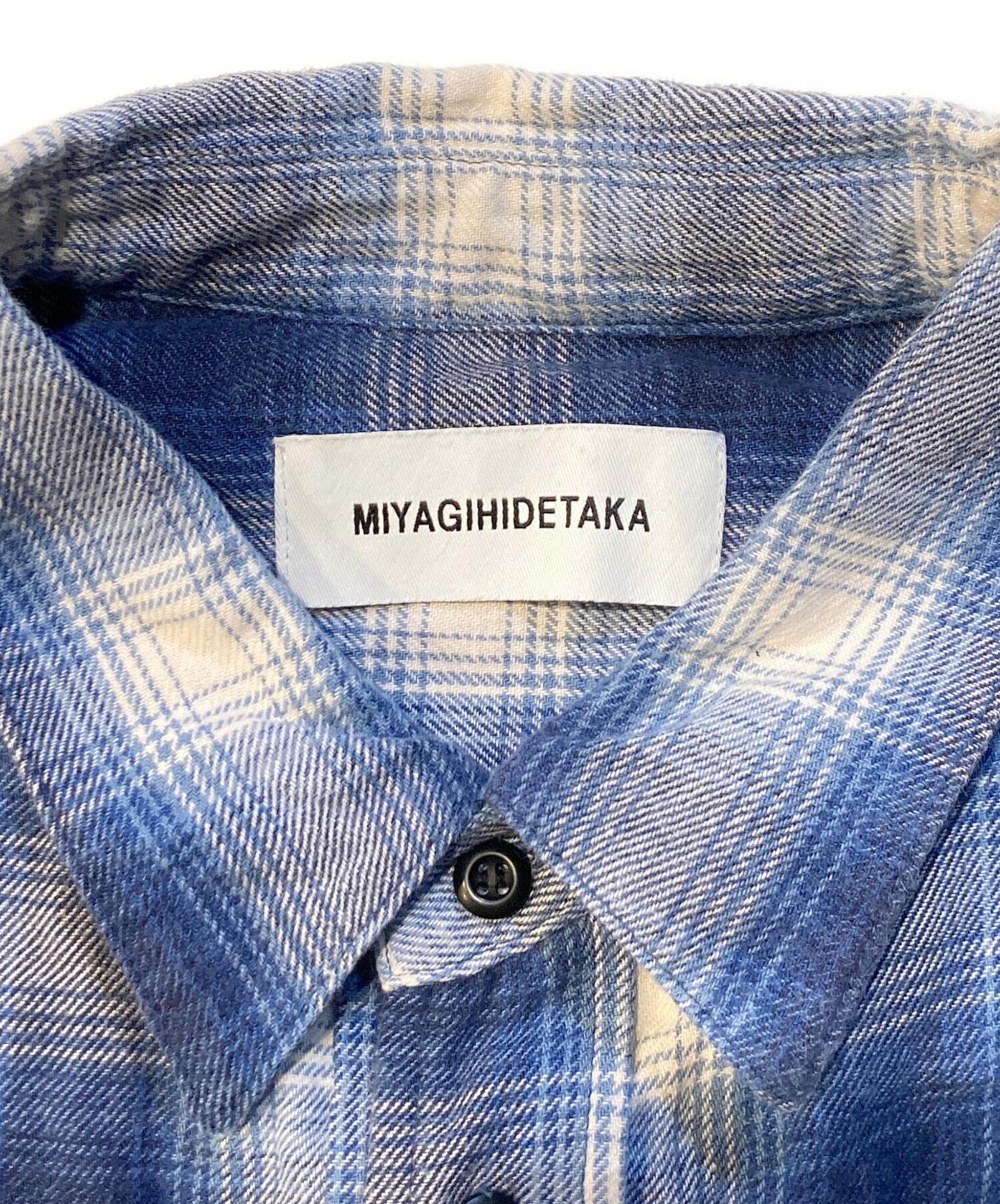 MIYAGIHIDETAKA フランネルチェックシャツ 中古・古着通販】MIYAGIHIDETAKA (ミヤギヒデタカ) FLANNEL SHIRT