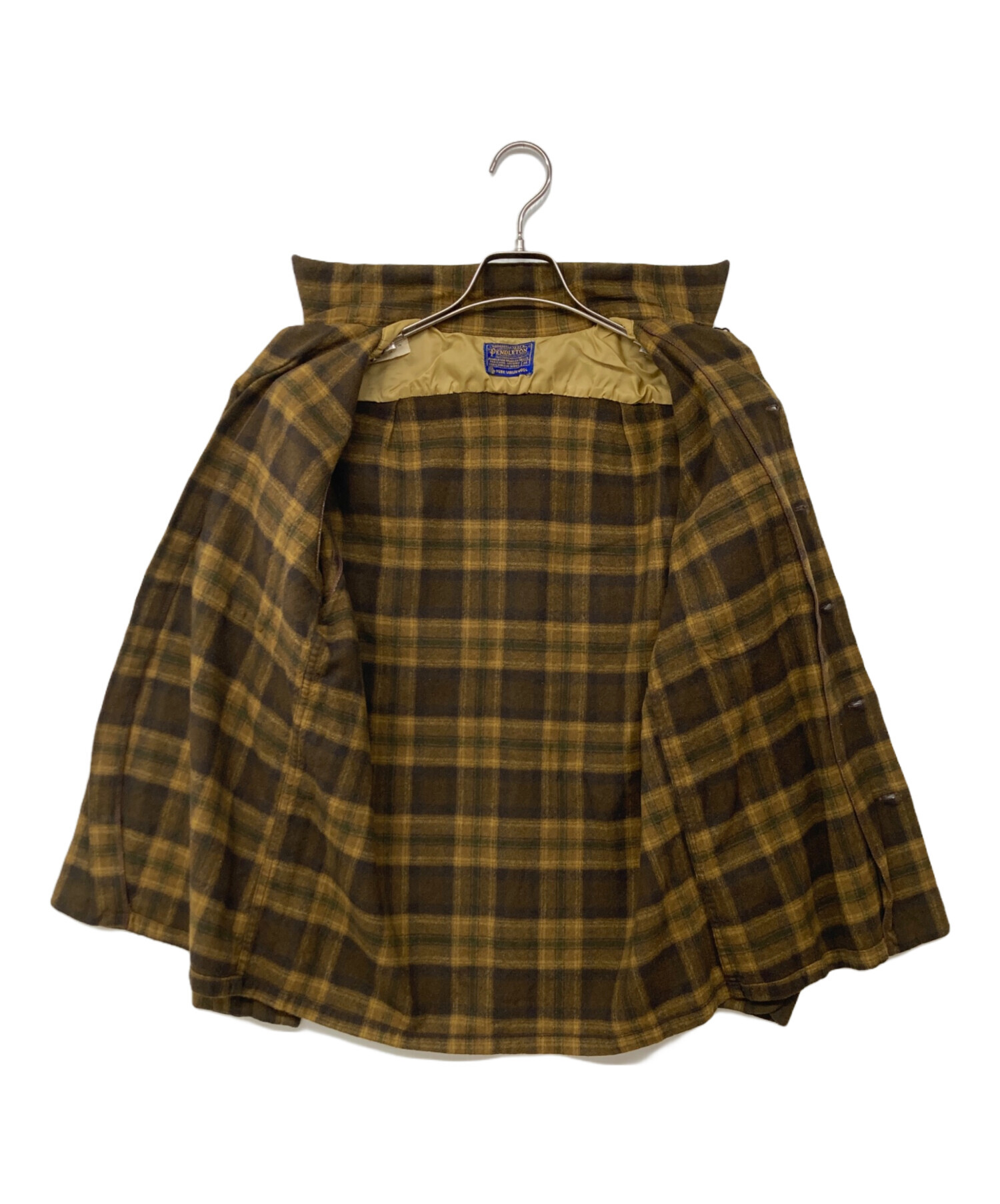 中古・古着通販】PENDLETON (ペンドルトン) 60s ボードシャツ イエロー