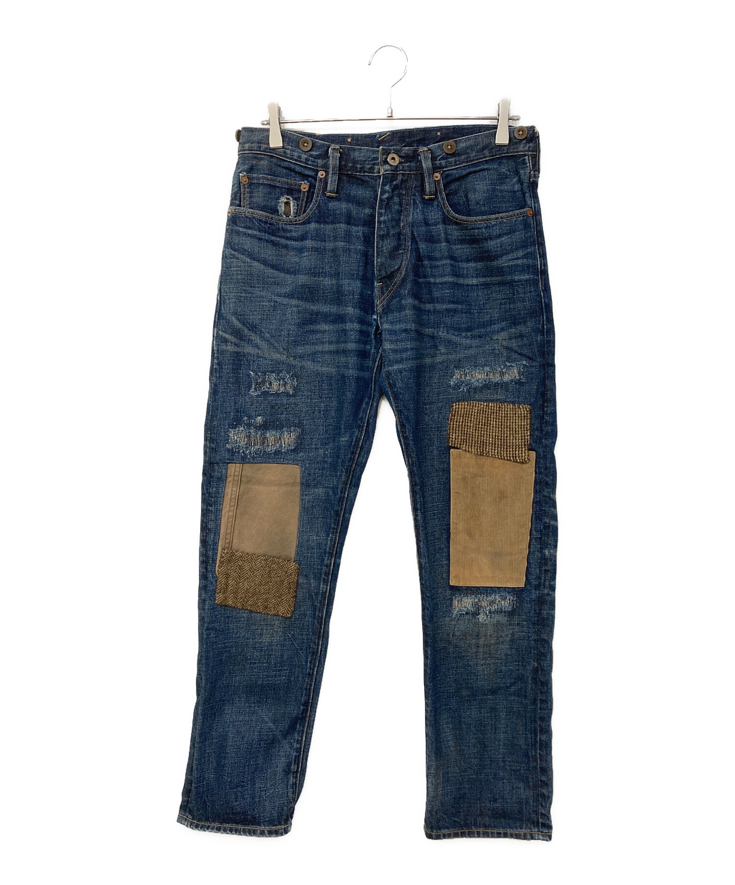 ラグビーラルフローレン　　リメイク ワークパンツ REMAKE】polo ralph lauren big pants | used clot