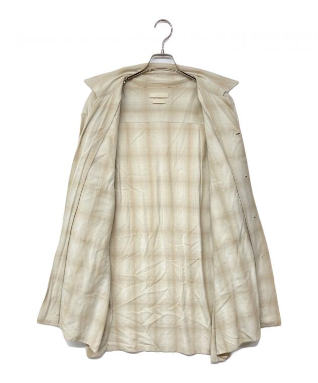 中古・古着通販】YOKE (ヨーク) OVERSIZED OPEN COLLAR SHIRT オープン