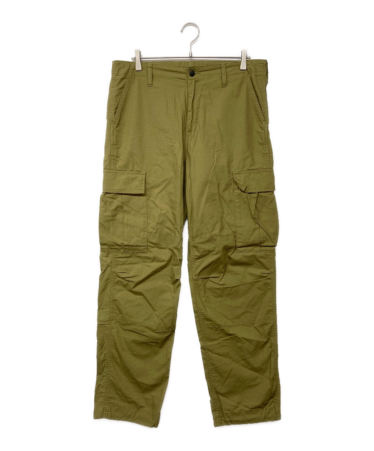 Carhartt カーゴパンツ 34/32オリーブグリーン 中古・古着通販】CARHARTT WIP (カーハート ワークインプログレス