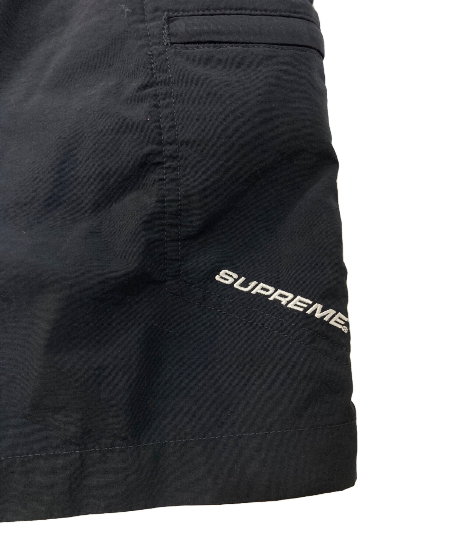 中古・古着通販】Supreme (シュプリーム) ナイロンショーツ ブラック