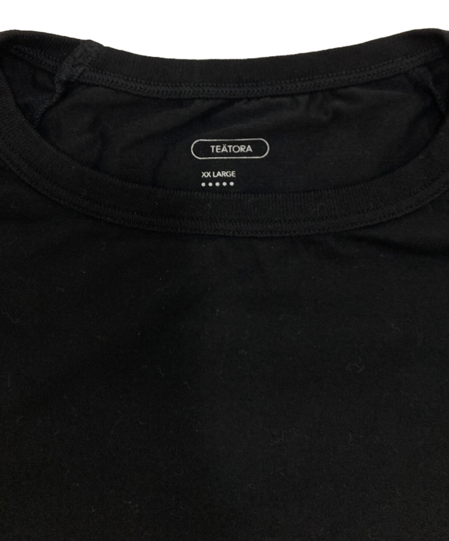 中古・古着通販】teatora (テアトラ) CARTRIDGE TEE SOLOTEX Tシャツ