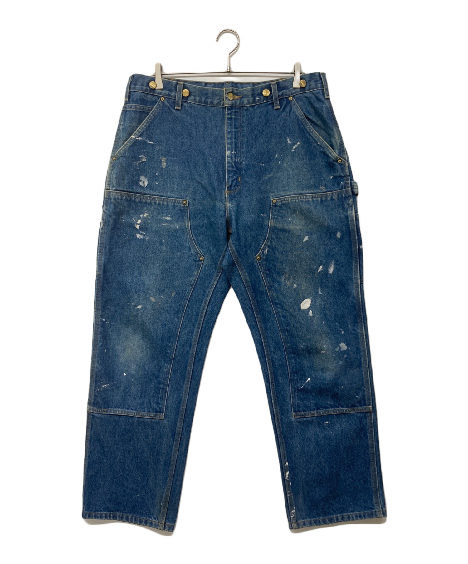 中古・古着通販】CarHartt (カーハート) ダブルニーデニムパンツ