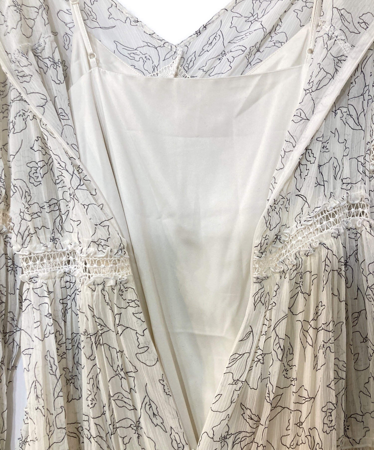 中古・古着通販】HER LIP TO (ハーリップトゥ) Monotone Floral 