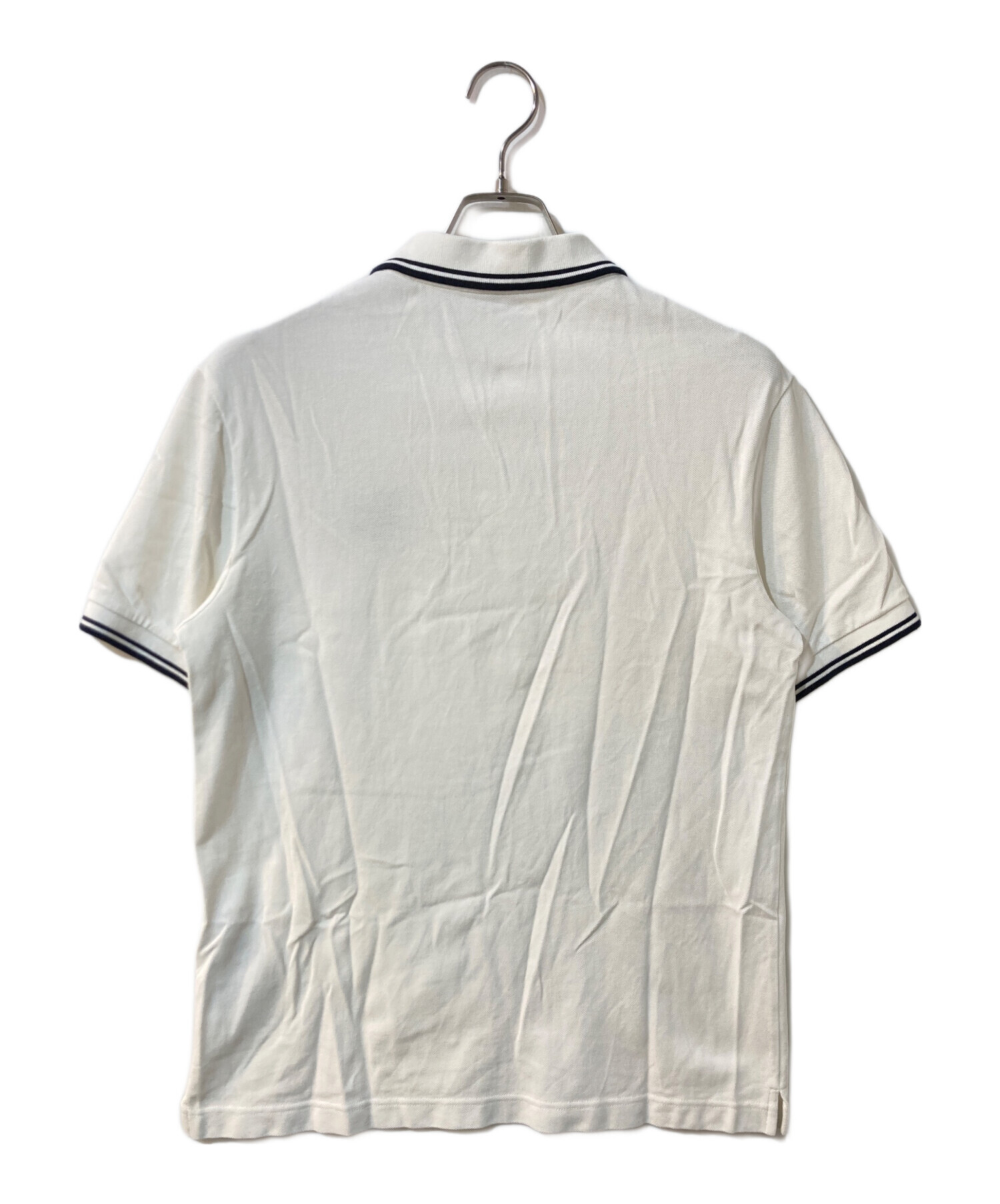 中古・古着通販】PRADA (プラダ) ポロシャツ ホワイト サイズ:L