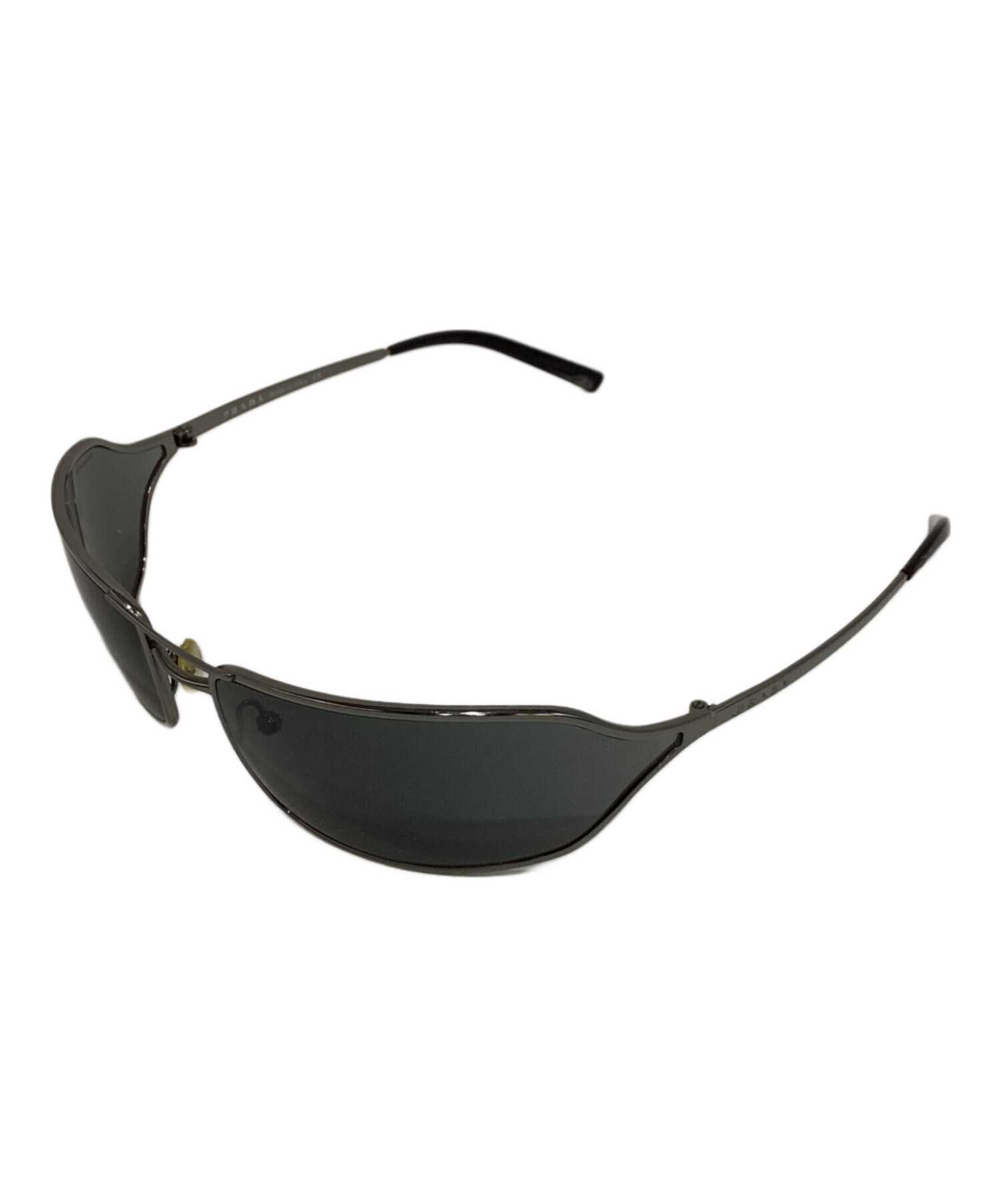 中古・古着通販】PRADA (プラダ) セミスクエアサングラス グレー 