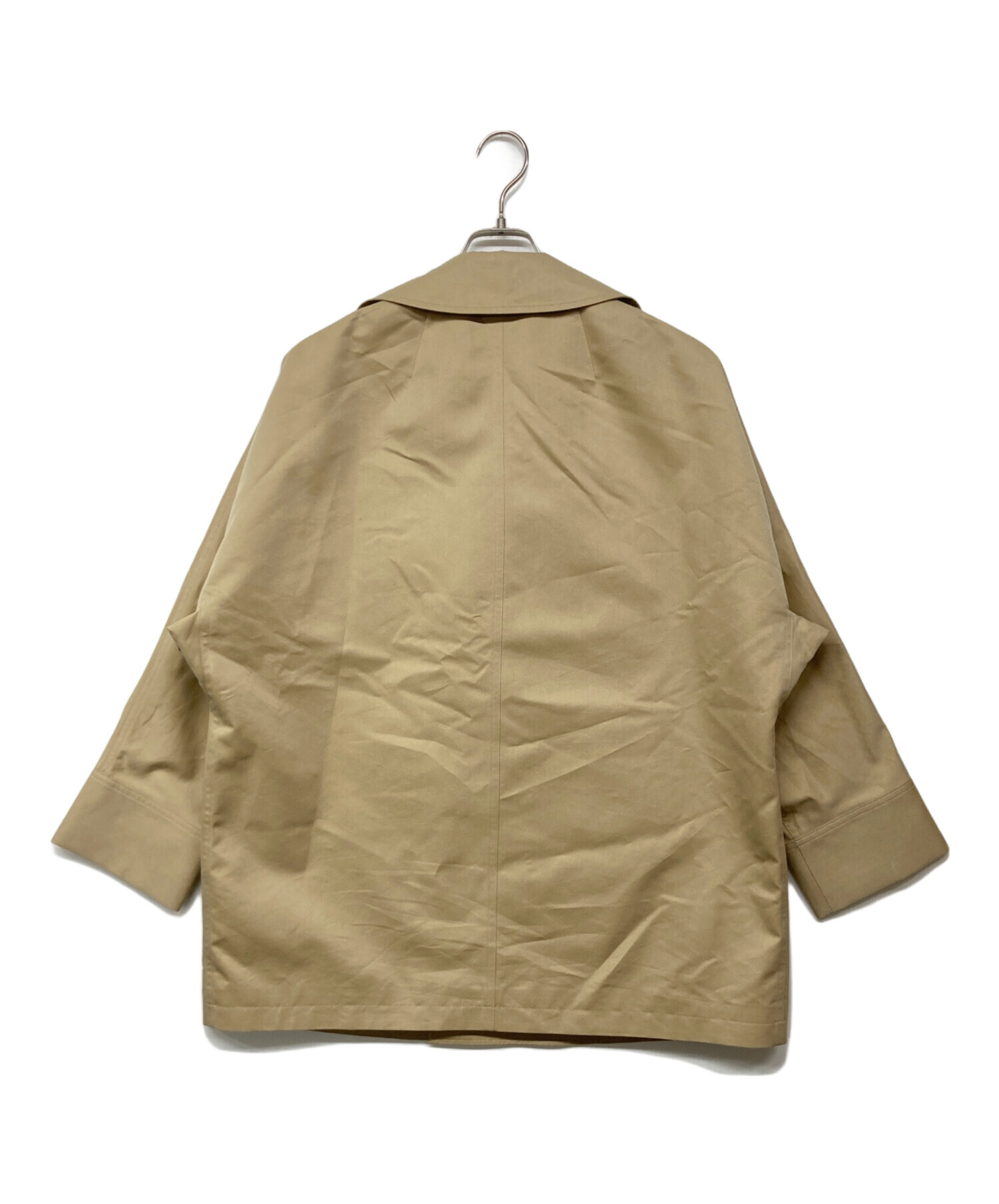 中古・古着通販】ticca (ティッカ) miniテントトレンチコート ベージュ 