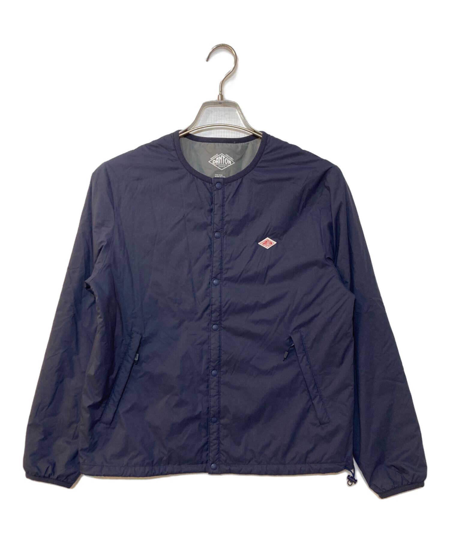ダントン　DANTON インサレーションジャケット　ネイビー　未使用・極美品 中古・古着通販】DANTON (ダントン) インサレーションジャケット