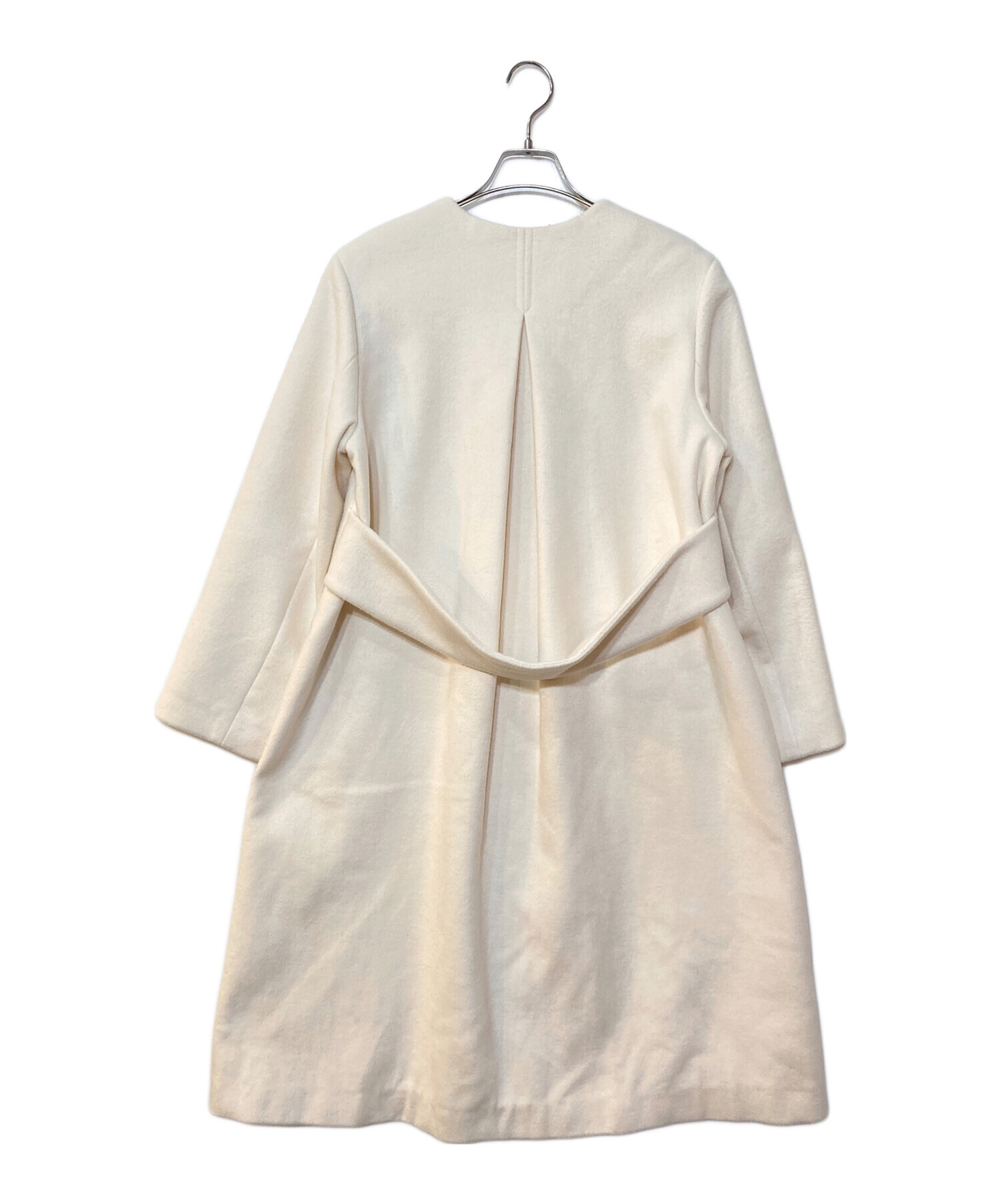 中古・古着通販】CELFORD (セルフォード) カシミヤ混ノーカラーコート 
