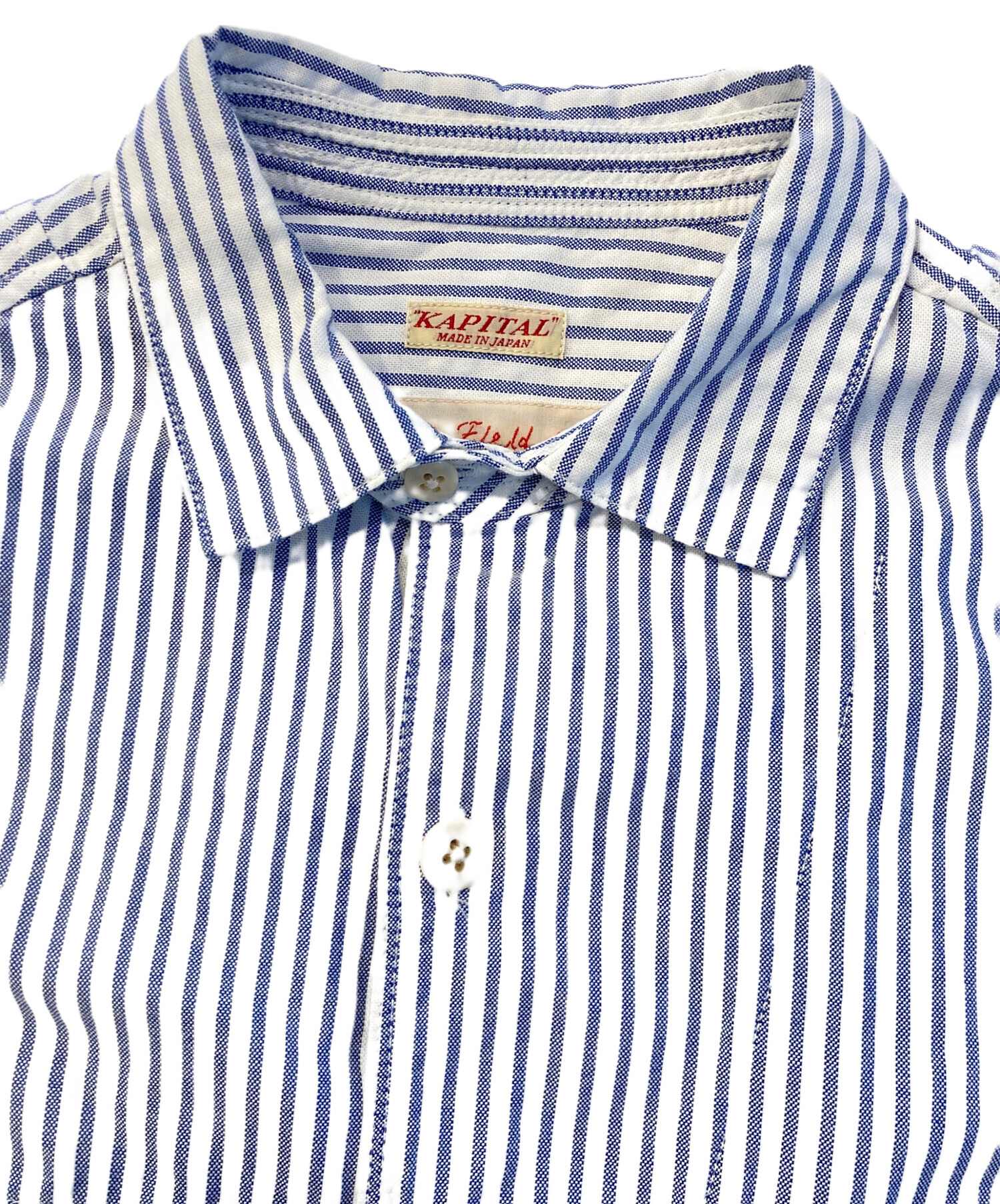 中古・古着通販】KAPITAL (キャピタル) OX Striped Anorak Shirt 