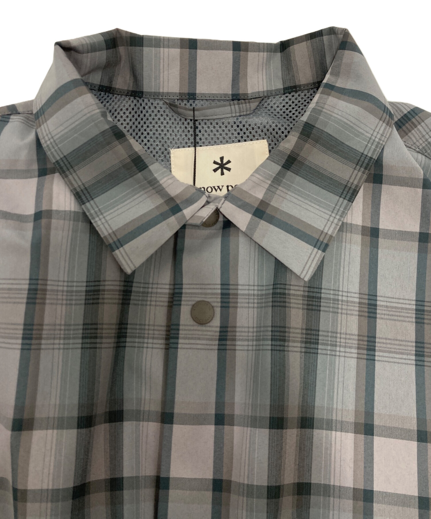 中古・古着通販】snow peak (スノーピーク) Fade Check Breezy Shirt 