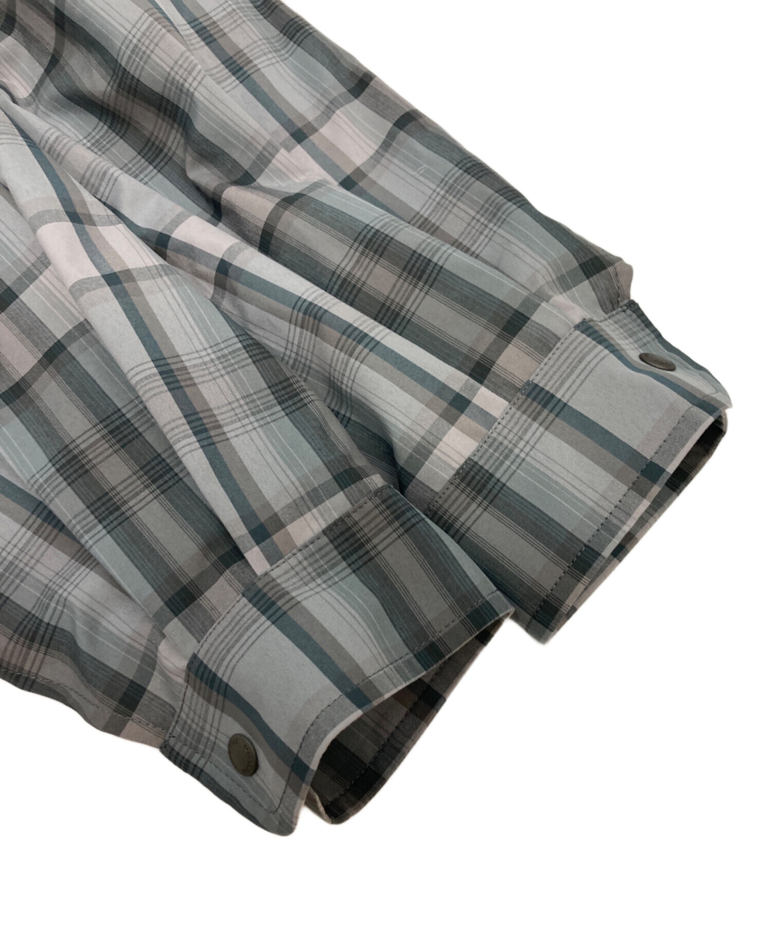 中古・古着通販】snow peak (スノーピーク) Fade Check Breezy Shirt 