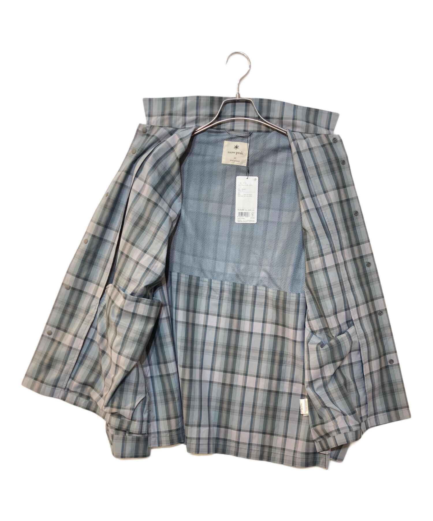 中古・古着通販】snow peak (スノーピーク) Fade Check Breezy Shirt 