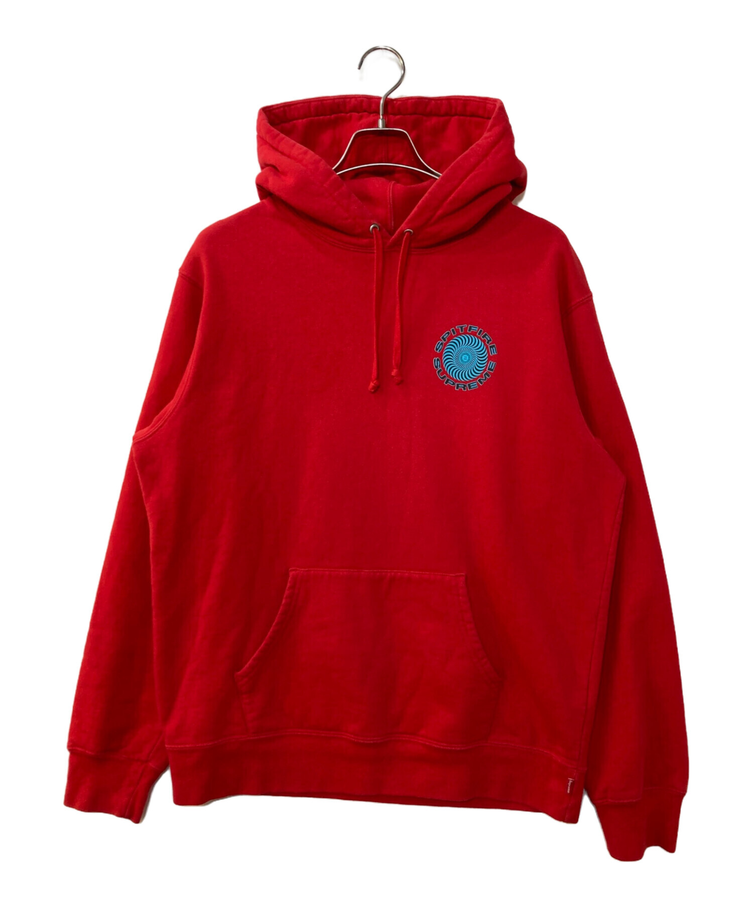 Supreme × Spitfire パーカー 赤 Lサイズ フーディ 中古・古着通販】SUPREME (シュプリーム) Spitfire Hooded Sweatshirt