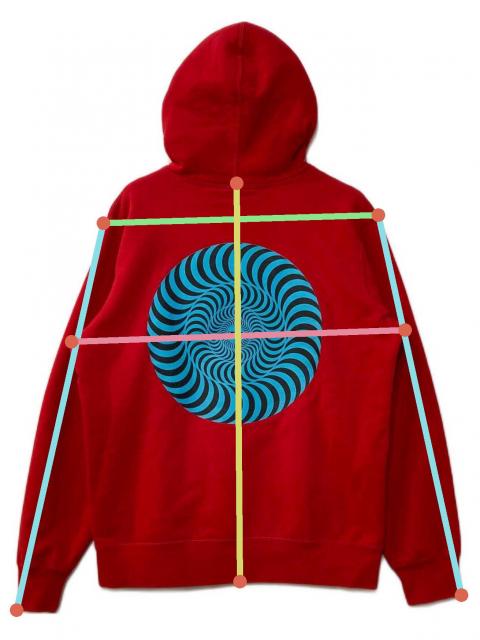 中古・古着通販】SUPREME (シュプリーム) Spitfire Hooded Sweatshirt