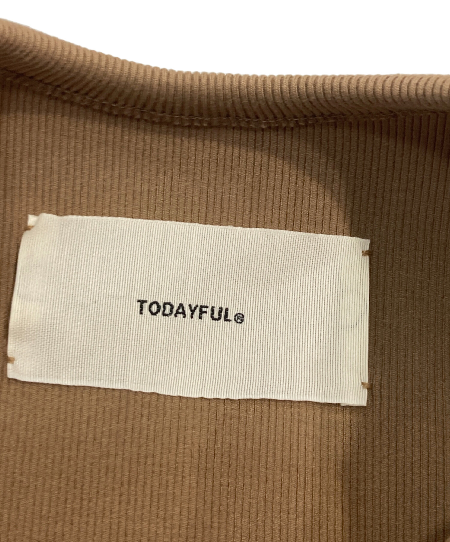 中古・古着通販】TODAYFUL (トゥデイフル) Docking Gather Onepiece