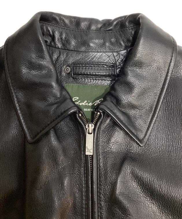 中古・古着通販】Eddie Bauer (エディーバウアー) レザージャケット