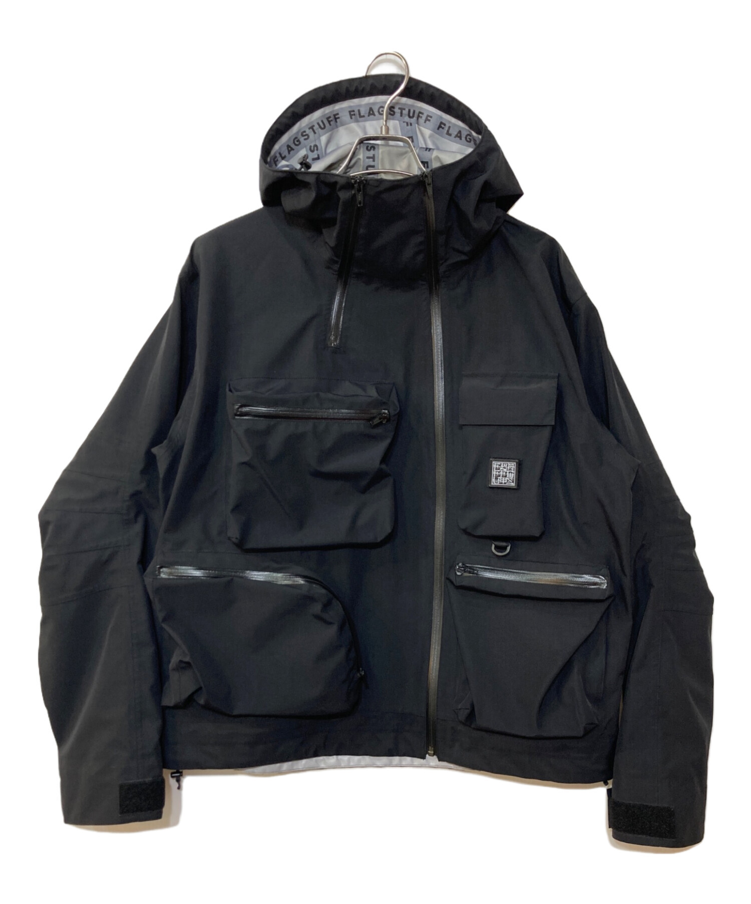 FLAGSTUFF　ナイロンジャケット　ブルー　М　20SS-FS-03 中古・古着通販】FLAGSTUFF (フラグスタフ) マルチポケットナイロン